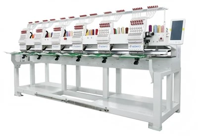 Prix de machine à coudre de broderie d'ordinateur de 6 têtes