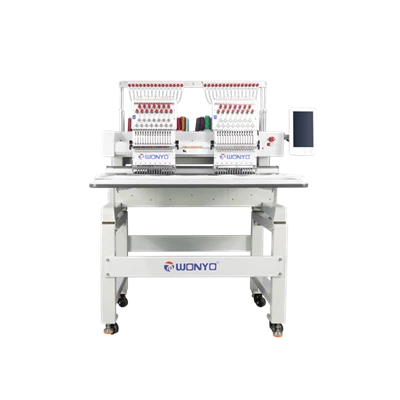 Capuchon de machine de broderie informatisé de tête de produit de vente chaude 2 / machine plate de broderie