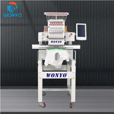 Machine à broder WONYO haute vitesse 1 tête 15 aiguilles