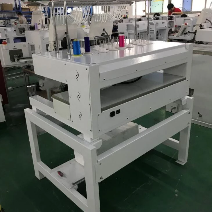 Newest 2 Head Computer Cap And T-shirt Embroidery Machine Manufacture