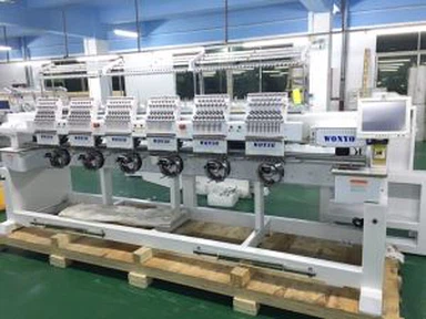Machine à broder à grande vitesse de 15 têtes de 15 aiguilles