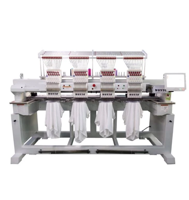 Prix de la machine à broder à 4 têtes