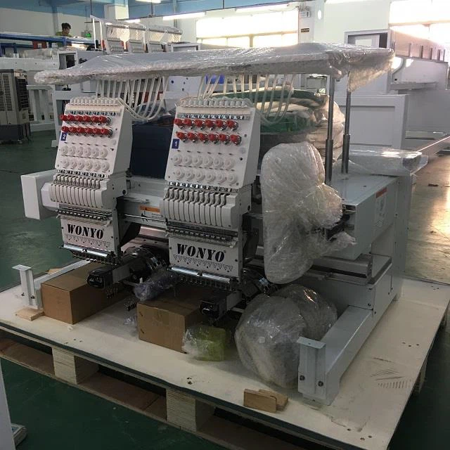 Best 2 Head Computer Embroidery Machine With Good Quality Embroidery Machine Price