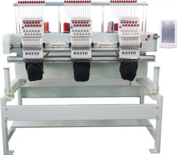 Wonyo 3 a automatisé la machine de broderie pour le chapeau et la broderie plate
