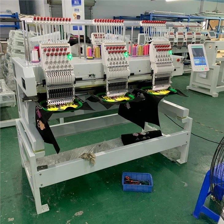 Wonyo 3 Head Laser Garment Embroidery Machine With Multi Needle From China