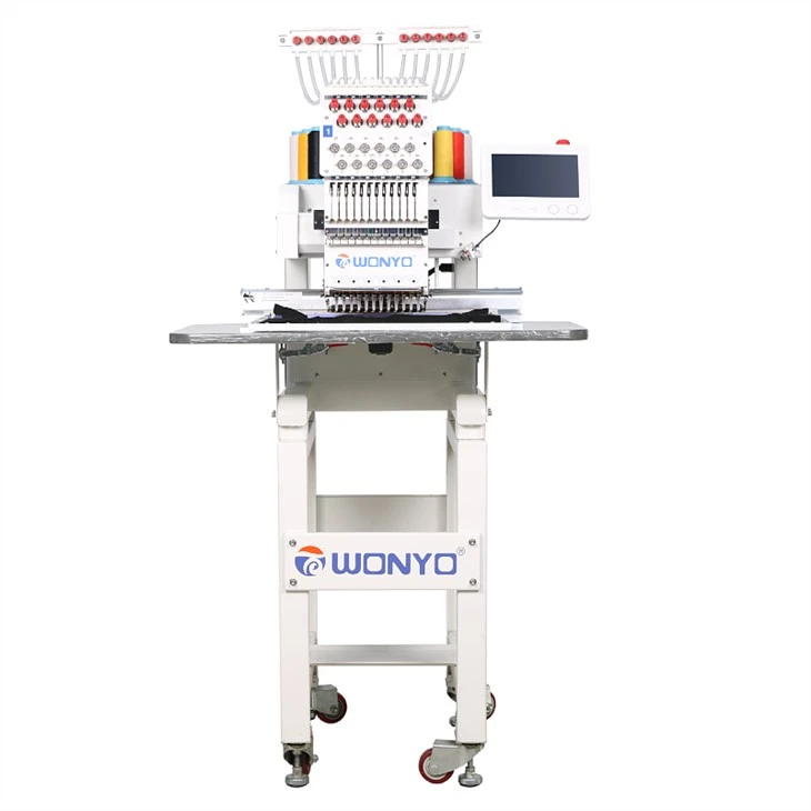 Wonyo Hot Sales Single Head Computerized Embroidery Machine For Industry