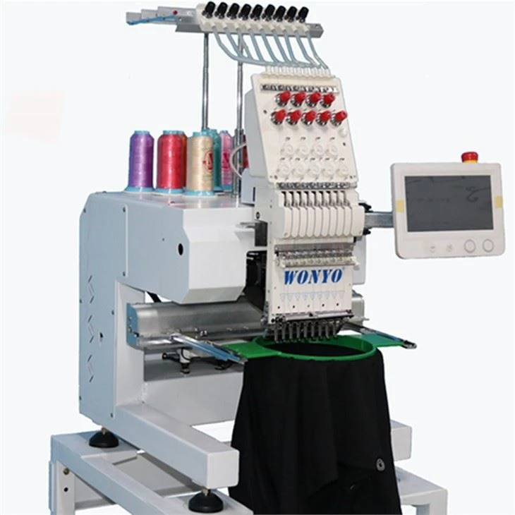 Wonyo Hot Sales Single Head Computerized Embroidery Machine For Industry