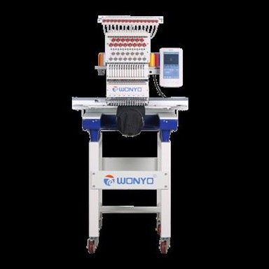 12/15 aiguilles 1 tête broderie Machine 1200SPM de vitesse