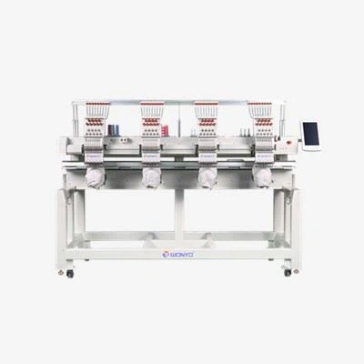 Machine à broder à 4 têtes avec système d’exploitation